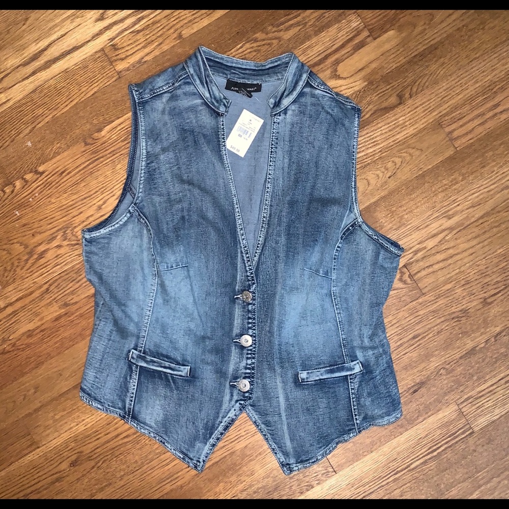 Denim vest